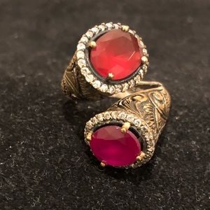 Turkish Handmade- ottoman Ruby- 925-